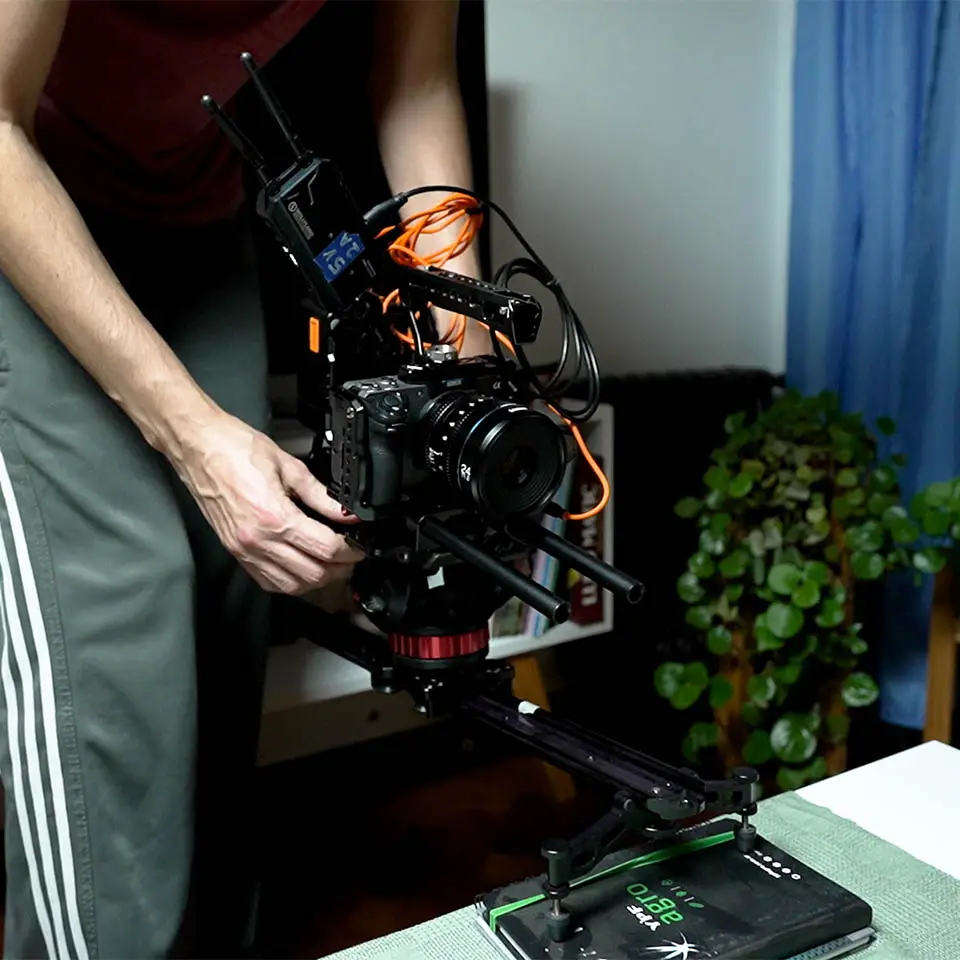 Backstage Vinci Films